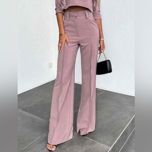 Wide Leg High Waist Pants